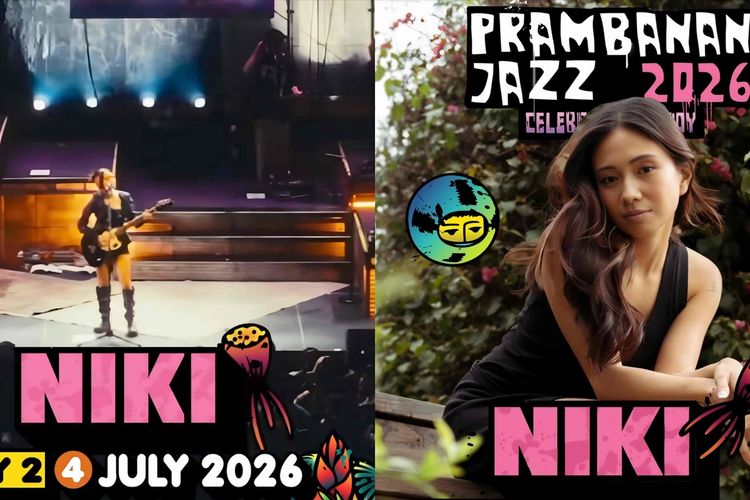 NIKI Siap Guncang Prambanan Jazz Festival 2026, Jadi Headliner Utama Hari Kedua