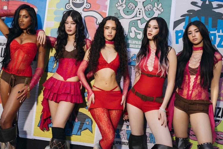 Momen Sophia Beri Dukungan untuk Manon KATSEYE di Panggung Lollapalooza Argentina