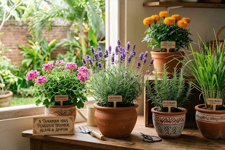 Cegah Nyamuk Masuk Rumah dengan 5 Tanaman Hias Cantik Ini, Alami dan Minim Risiko!