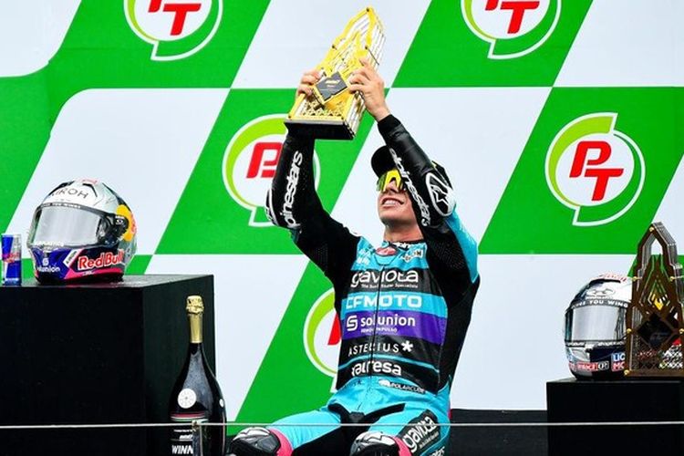 David Alonso Pecahkan Rekor Valentino Rossi di Moto3 Setelah 27 Tahun