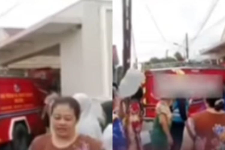 Viral! Rumah Pejabat Diduga Dipasok Air Damkar Saat Warga Medan Krisis, Emak-emak Langsung Geruduk