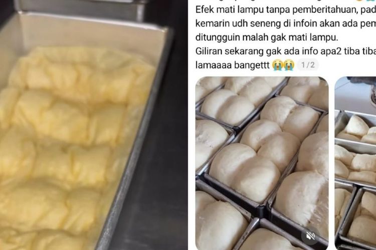Viral Keluhan UMKM soal Pemadaman Listrik PLN Tanpa Pemberitahuan, Adonan Roti Terbuang Sia-Sia