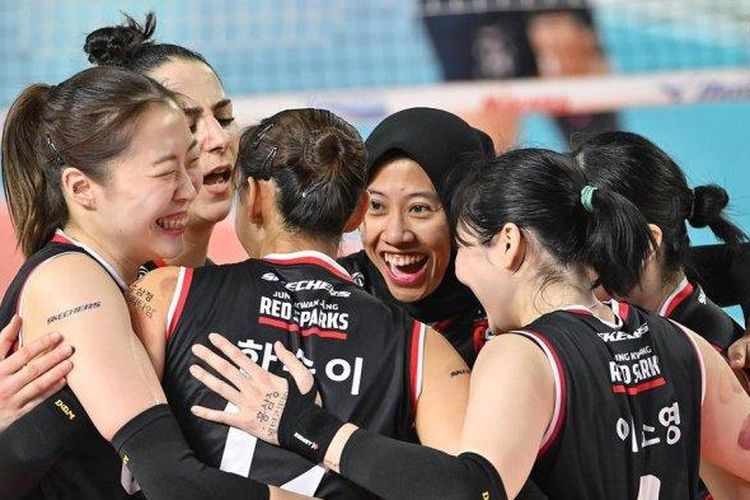 Megawati Megatron Hangestri Pertiwi, Luar Biasa Di Liga Voli Korea 2023 ...