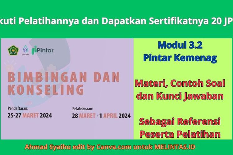 Materi, Soal Dan Kunci Jawaban Post Test Modul 3 Pendidikan Berjenjang ...