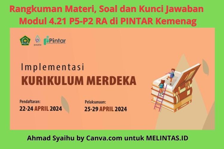 Soal Dan Kunci Jawaban Modul 4.26 Dalam Pintar Kemenag, Materi ...