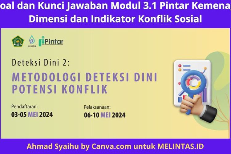 Materi, Soal Dan Kunci Jawaban Modul 3.2 Konsep P5-PPRA Pada Pelatihan ...