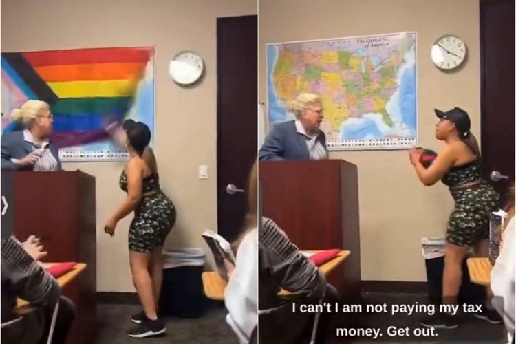 Viral Orang Tua Murid di AS Ngamuk karena Guru Pajang Bendera LGBT di Kelas