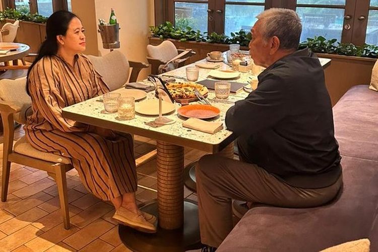 Luhut Bertemu Puan Maharani di Singapura, Ternyata Bahas Ini