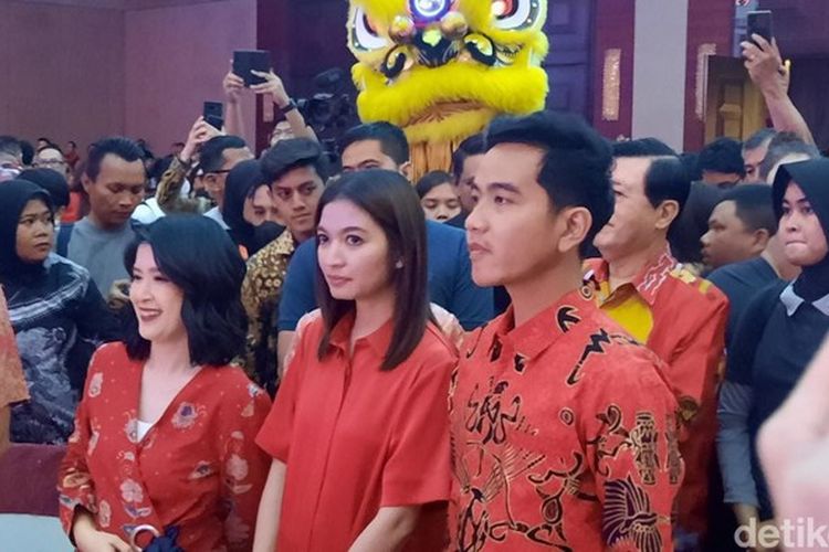 Gibran, Kaesang Hingga Grace Natalie Datang ke Perayaan Imlek di Glodok