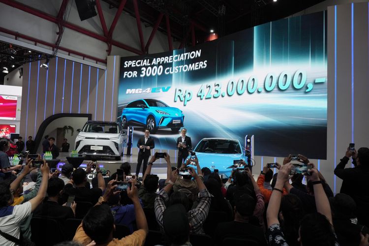  MG Motor Indonesia Meluncurkan Program Harga Apresiasi untuk Pembelian MG 4 EV Produksi Nasional