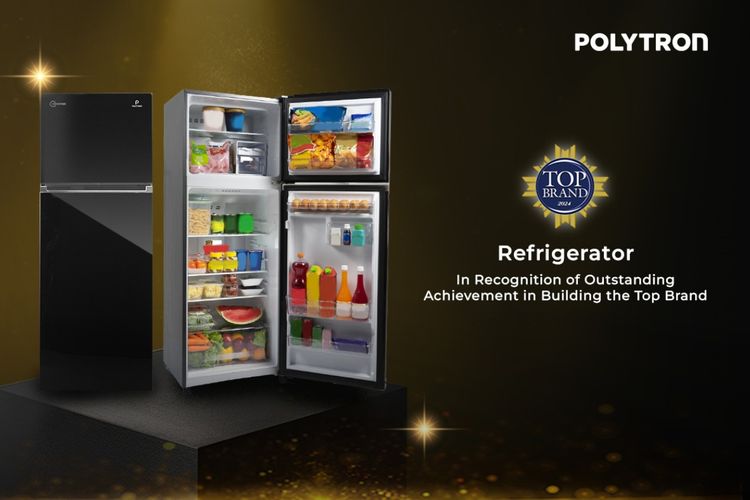 Menang Top Brand Award 2024, Simak Keunggulan Refrigerator POLYTRON Belleza Series