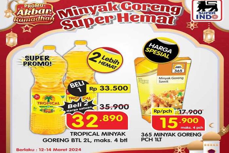 Superindo Lagi Adakan Promo Meriah Spesial Ramadhan 2024! Ada Beli 1 Gratis 1, Yuk Buruan Jangan Sampai Ketinggalan!