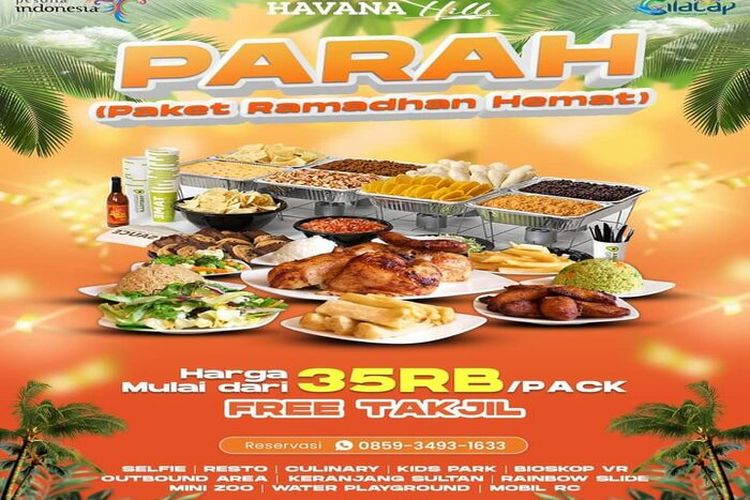 Berkah Ramadhan 2024: Mau Nikmati Sajian Kuliner Bernuansa Alam? Ada Promo Menarik, Buruan ke Havana Hills Cilacap!