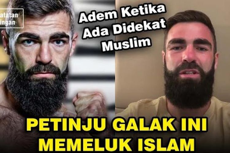 Alasan Jono Carroll Petinju Junior Kelas Ringan Asal Irlandia yang Memilih Agama Islam dan Menjadi Mualaf