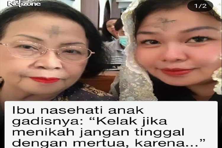 Tanggapan Warganet Perihal seorang Ibu yang Nasehati Anak Gadis agar Tidak Tinggal Serumah dengan Mertua