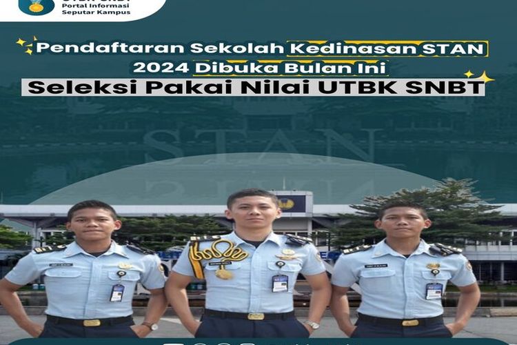 Telah Dibuka Pendaftaran Politeknik Keuangan Negara STAN 2024 Bulan Mei, Simak 3 Jalur dan Persyaratannya!