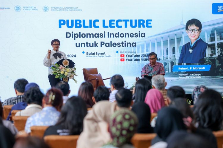 Gigih Melakukan Diplomasi Untuk Palestina, Menlu Retno Marsudi: Palestina Akan Selalu Kita Bela