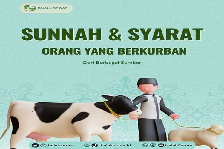 3 Sunnah dan 4 Syarat yang Dianjurkan Bagi Pekurban Saat Menyembelih Hewan Kurban, Nomor 3 Pernah Belum?