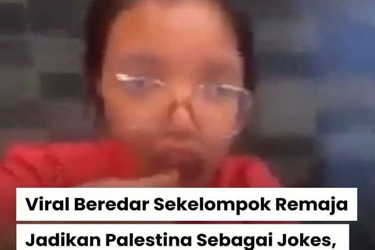 Tenar! Sekelompok Remaja Putri Menjadi Bulan Bulanan, Dibully Netizen Sebab Jadikan Palestina Sebagai Guyonan