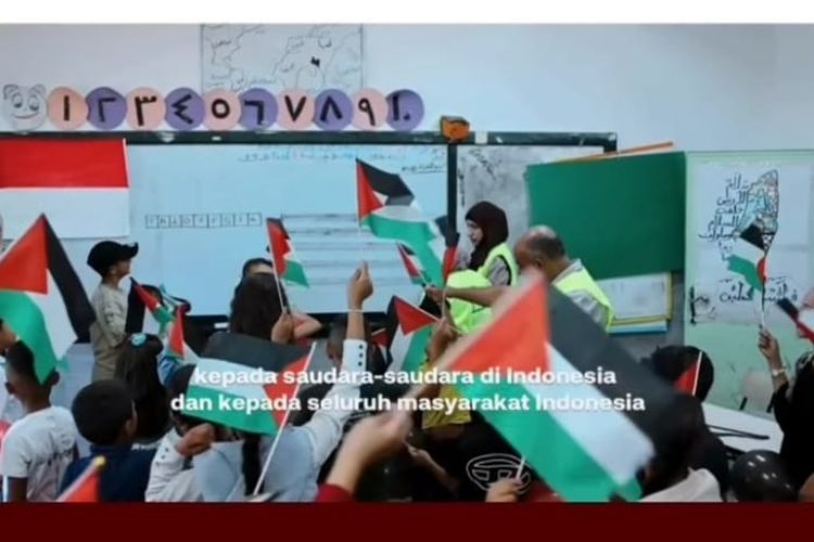 BIKIN HARU! Ucapan Kemerdekaan Indonesia Dari Warga Palestina: Terima Kasih Yang Terdalam Dari Kami 