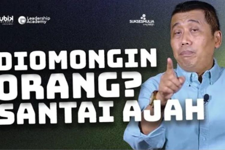 Diomongin Orang? Santai Aja! Jamil Azzaini Membagikan Cara Meresponnya Dengan Bijak Sehingga Tidak Merugikan Diri