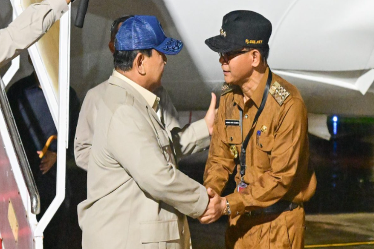 Hadiri Milad Muhammadiyah ke-112, Presiden Prabowo Kunjungi Kota Kupang dengan Sejumlah Menteri Kabinet