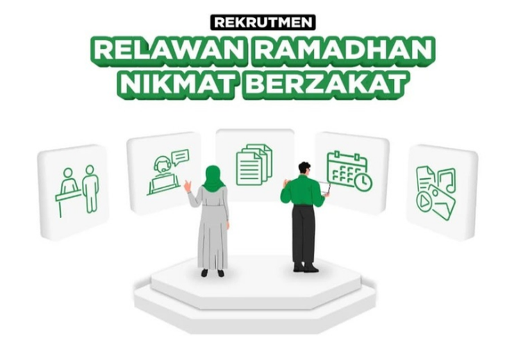Segera Daftar! Open Recruitment Relawan Ramadan BAZNAS Sudah Dibuka, Kenali Divisi Apa Saja yang Tersedia