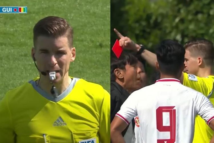 Francois Letexier, Wasit Kontroversial yang 'Curangi' Timnas Indonesia U23 ke Olimpiade Dinobatkan Jadi Wasit Terbaik Tahun 2024