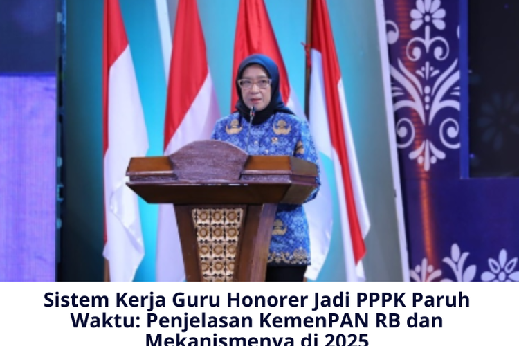 Sistem Kerja Guru Honorer Jadi PPPK Paruh Waktu: Penjelasan KemenPAN RB dan Mekanismenya di 2025
