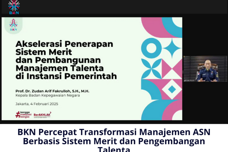 BKN Percepat Transformasi Manajemen ASN Berbasis Sistem Merit dan Pengembangan Talenta