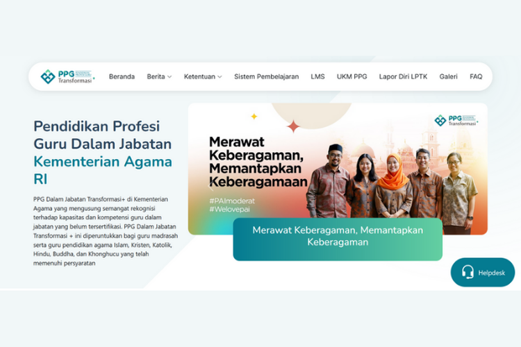 Kemenag Luncurkan Situs Web Khusus Untuk PPG Daljab 2025, Thobib: Untuk Memudahkan Akses Informasi Guru