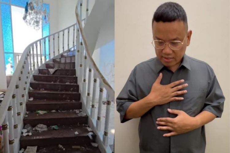 Rumahnya yang Ludes Dijarah Oknum Demonstran, Uya Kuya: Semoga Apa yang Diambil Bisa Bermanfaat