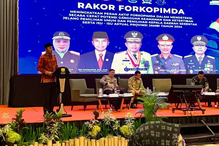 Ketua DPRD Provinsi Jambi Edi Purwanto: Kita Sukseskan Pemilu 2024, Jaga Bersama Kamtibmas