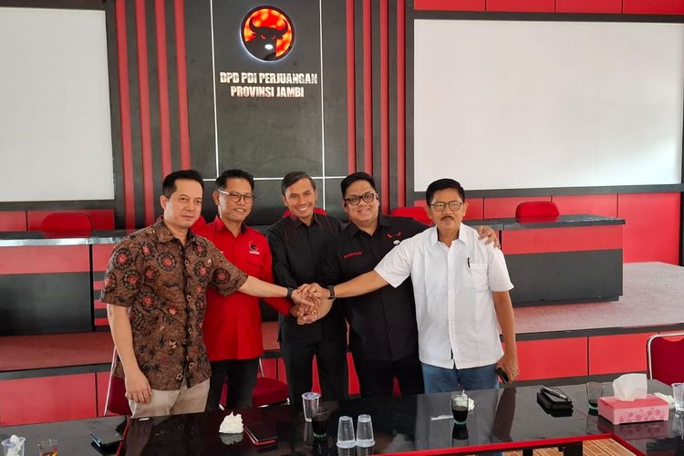PDIP Dukung H Abdul Rahman dan Guntur Muchtar di Pilwako Jambi 2024