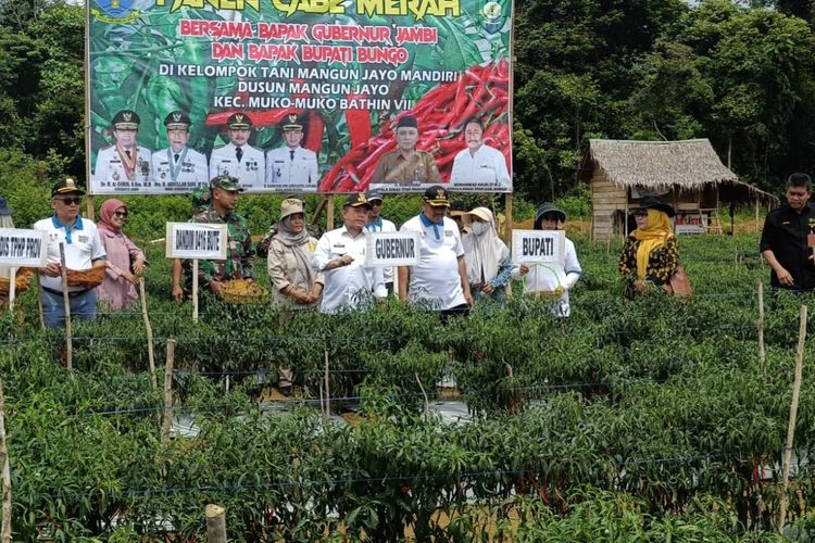 Dumisake Gubernur Al Haris Gelontorkan Rp10,8 Miliar untuk Penguatan Pangan di Jambi
