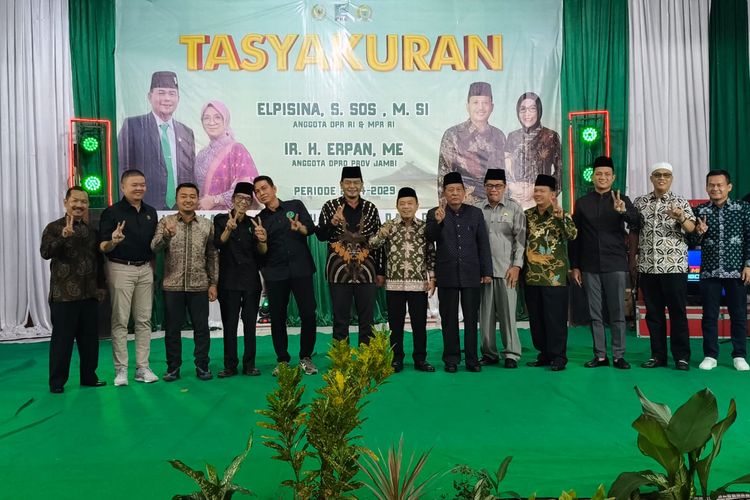 Gelar Tasyakuran, Elpisina dan Erpan Nyatakan Dukung Penuh Haris-Sani
