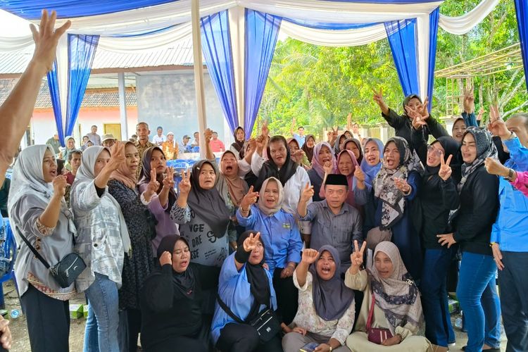 Al Haris Didampingi Salma Mahir Silaturahmi Bersama Tokoh Masyarakat Maro Sebo Muaro Jambi