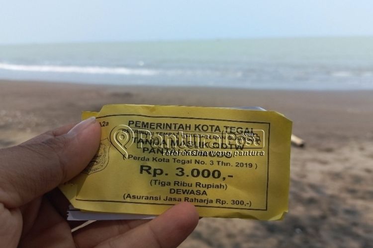 Harga Tiket Terbaru Pantai Komodo Tegal, Bisa Tembus Ke Pantai Pulo ...