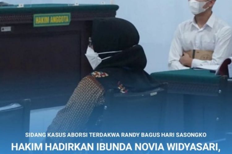 Sidang Lanjutan Kasus Aborsi, Ibunda Novia Jadi Saksi - Radar Mojokerto