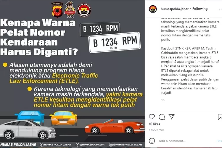 Gegara Kamera ELTE, Dasar Plat Nomor Diubah Jadi Putih Berlaku Mulai ...