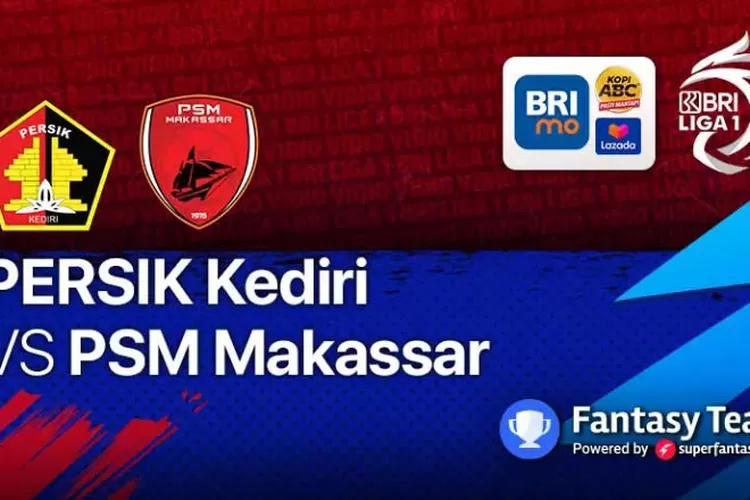 Link Live Pertandingan Persik Kediri vs PSM Makassar, Tidak Disiarkan Televisi (vidio.com)