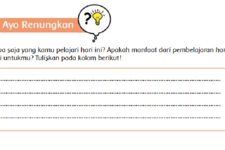 Kunci Jawaban Halaman 18 Kelas 5 SD MI Tema 4 Subtema 1 Pembelajaran 2 ...