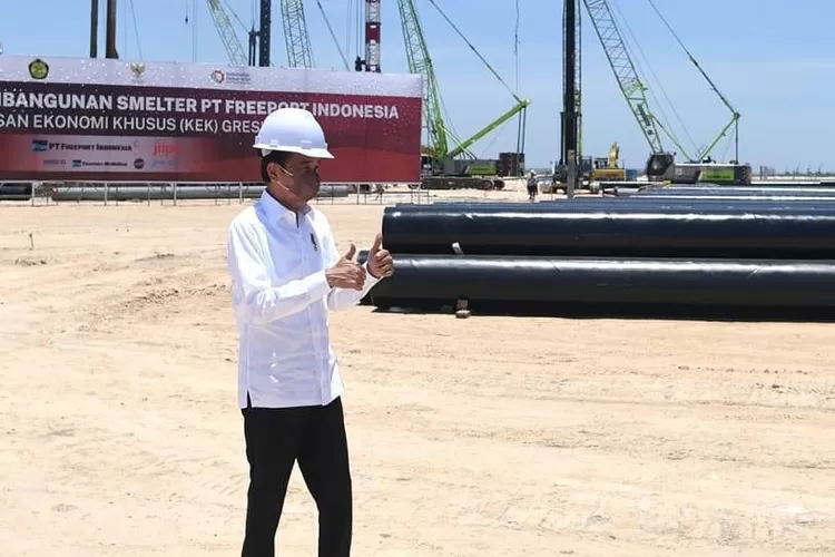 Presiden Jokowi: Smelter PT Freeport Indonesia Di Gresik Jadi Single ...