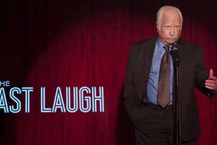 Richard Dreyfuss sebagai Buddy Green di film The Last Laugh (mackansfilm)
