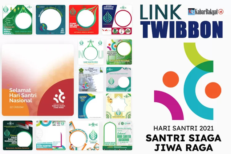 Link Twibbon Tema Hari Santri Nasional 2021, Cara Mudah Santri Atau ...