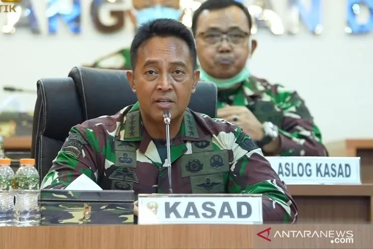 KSAD Jenderal Andika Perkasa Calon Tunggal Panglima TNI, Berikut Ini ...