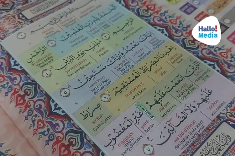 Al Qur An Surat Al Fatihah Ayat Lengkap Tulisan Arab Latin Terjemahan Dan Keutamaannya