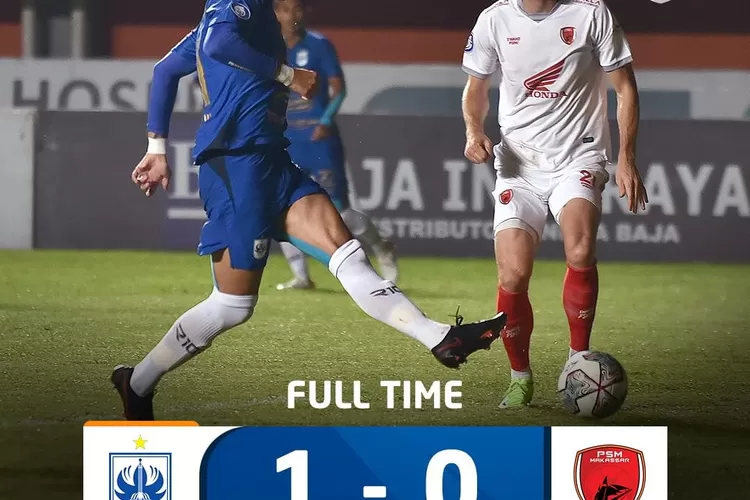PSIS Semarang menang 1-0 atas PSM Makasar di lanjutan BRI Liga 1 Pekan ke-13 (Instagram @liga1match)