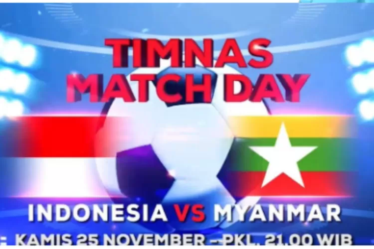 KICK OFF! Indonesia Vs Myanmar Dalam Laga Internasional, Berikut Link ...