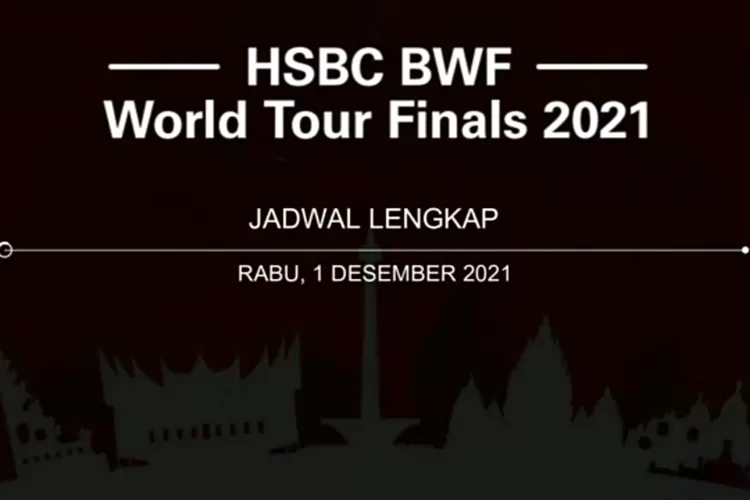 Jadwal Lengkap Pertandingan BWF World Tour Finals 2021 (tangkap layar YouTube Sobadminton)